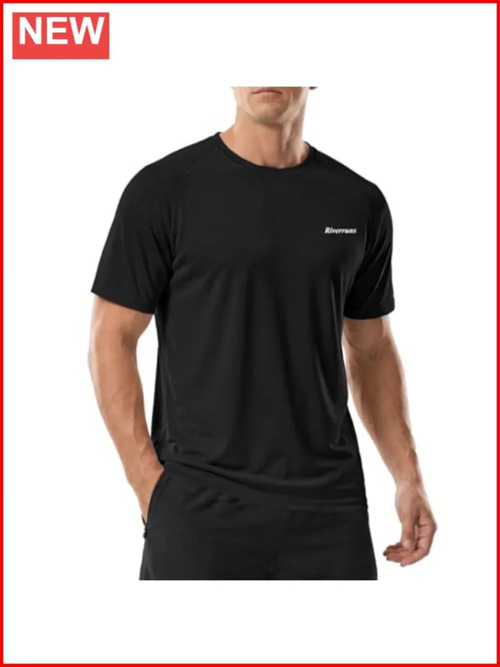 UPF 50+ Ice-Cool Quick Dry Short Sleeve Rash Guard for Fishing 4-Way Stretch
